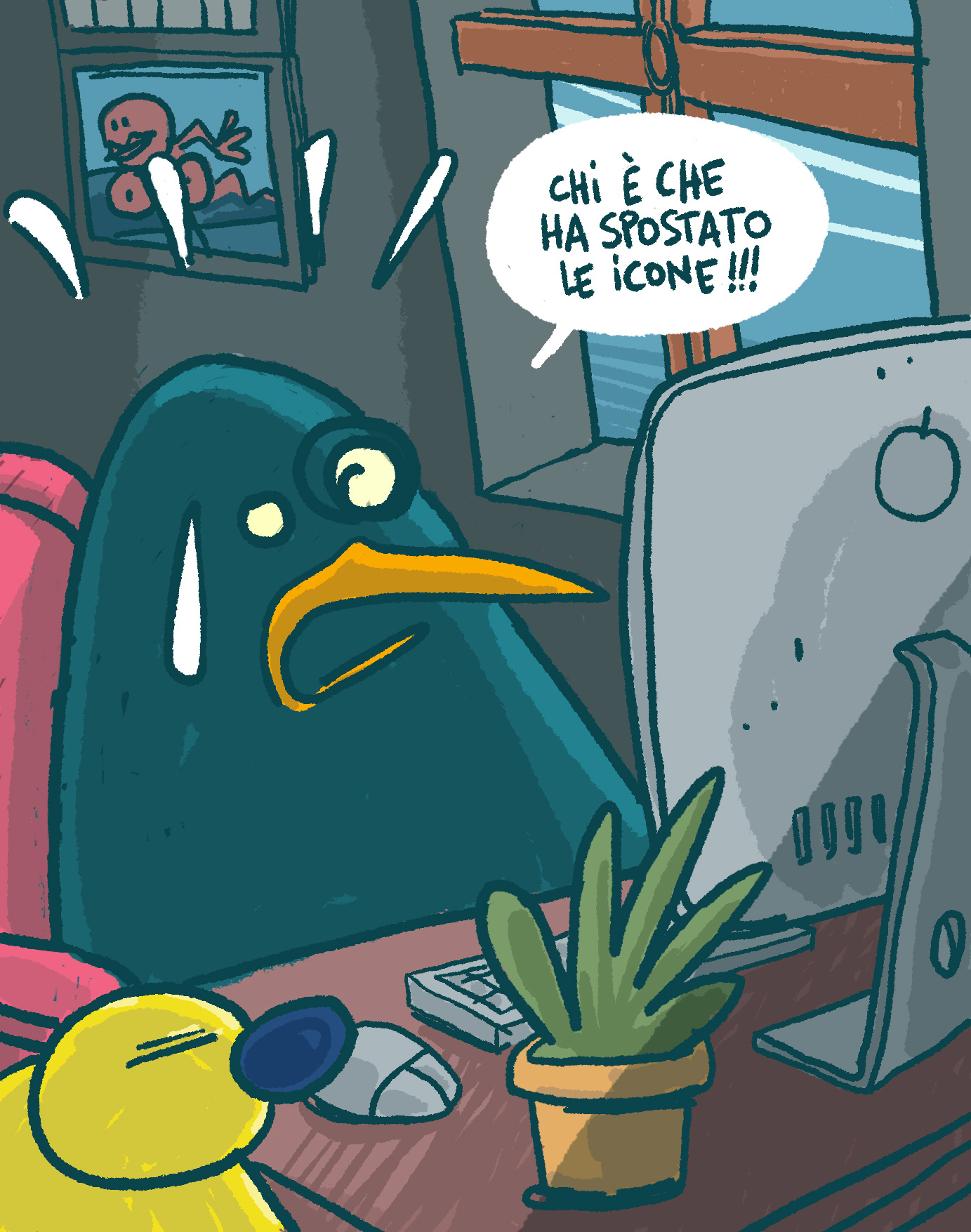 Some illustrations for the MOO comunicazione agency in Rome